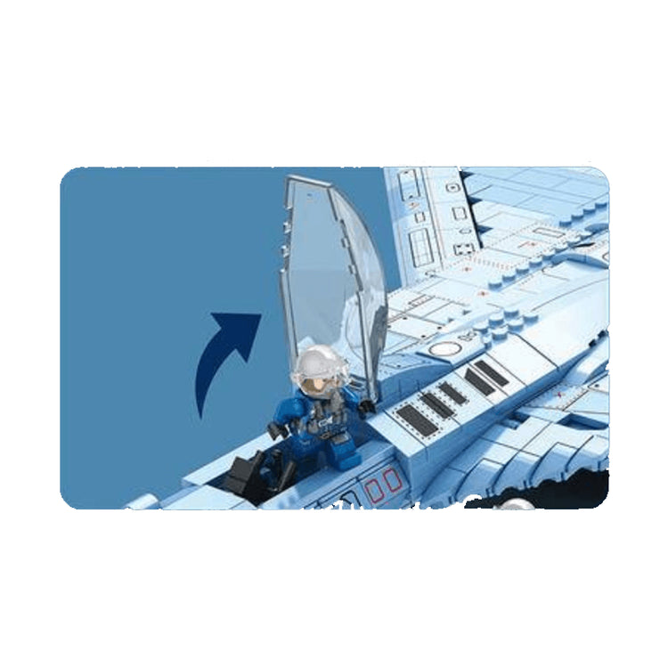 Su-57 Heavy Fighter 1455pcs - ENBRIC