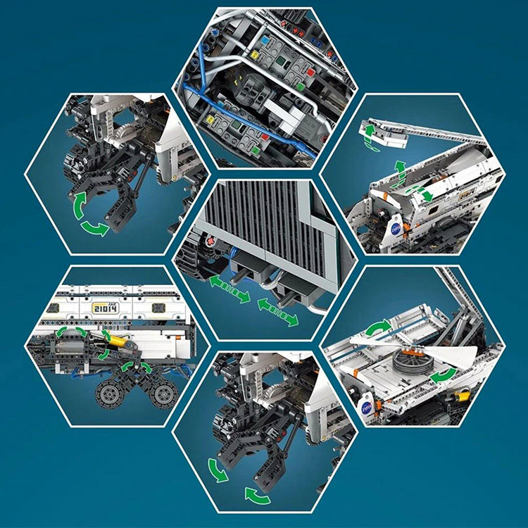 Remote Controlled Mars Buggy 1608pcs - ENBRIC