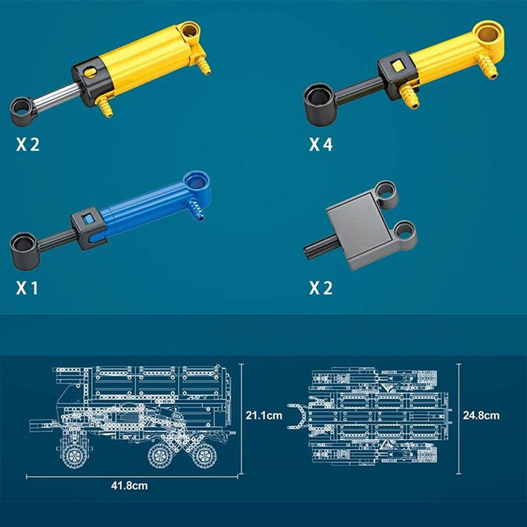Remote Controlled Mars Buggy 1608pcs - ENBRIC