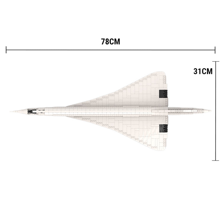 The Ultimate 78cm Concorde 1465pcs - ENBRIC