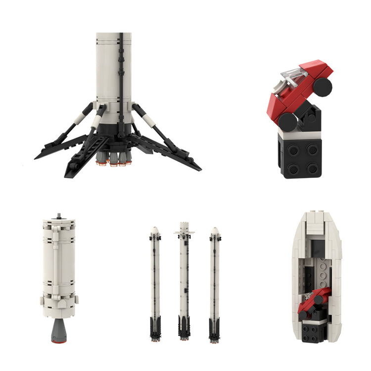 Falcon Heavy Rocket 713pcs - ENBRIC