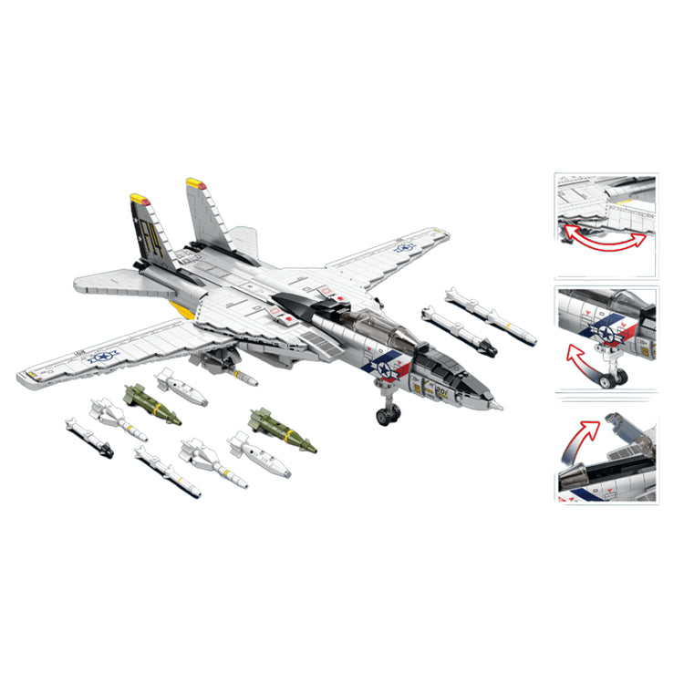F14 Tomcat 1599pcs - ENBRIC