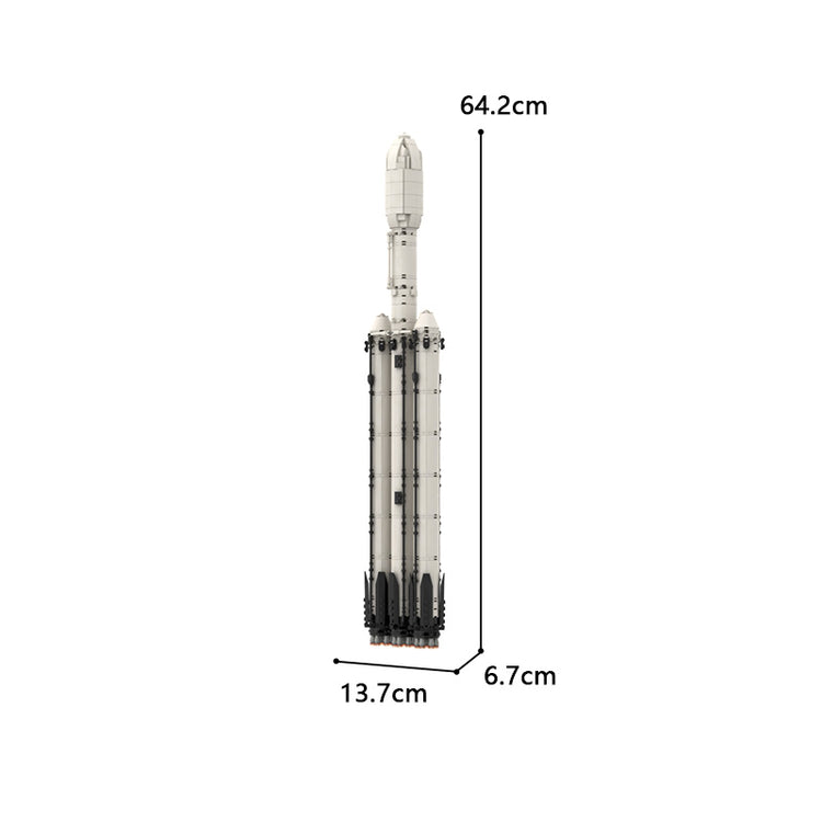 Falcon Heavy Rocket 713pcs - ENBRIC