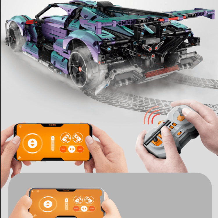 Drifting Psychadelic Intense Emotion Hypercar 2442pcs - ENBRIC