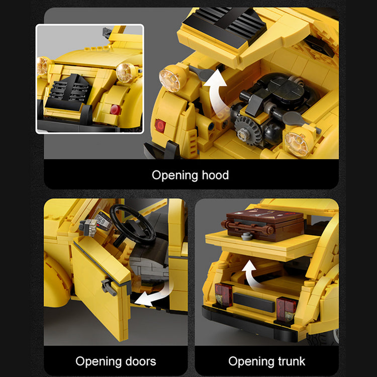 Remote Controlled Citroen 2cv 1238pcs - ENBRIC