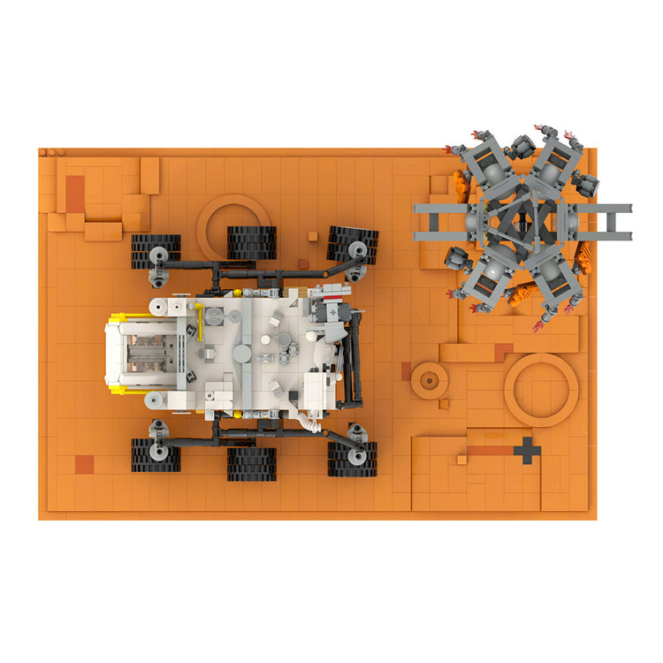 Mars Rover With Mars Base 1621pcs - ENBRIC