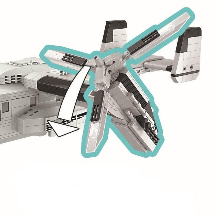 Cargo Plane 1014pcs - ENBRIC