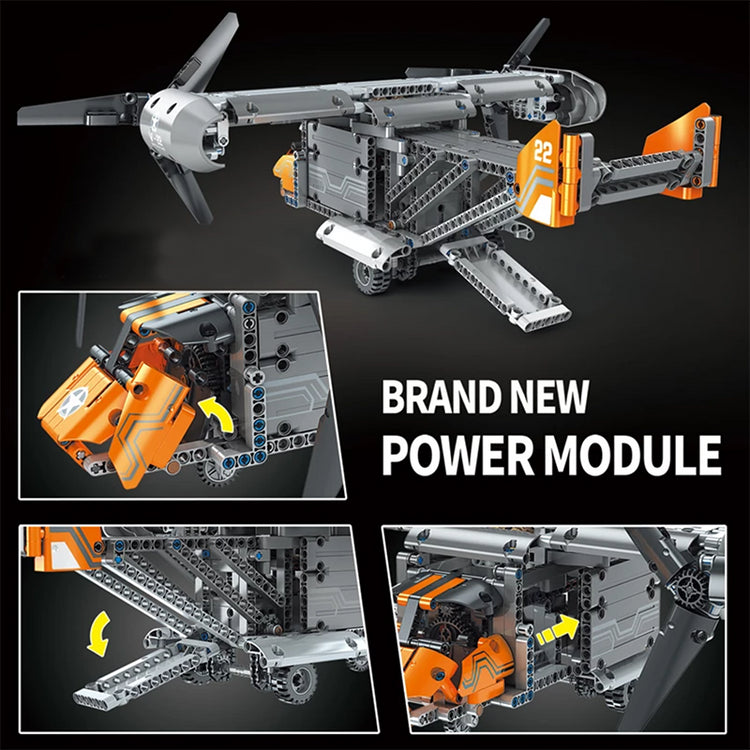 Remote Controlled Plane 587pcs - ENBRIC