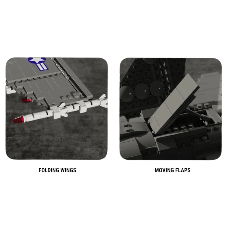 F18 Fighter Jet 1386pcs - ENBRIC