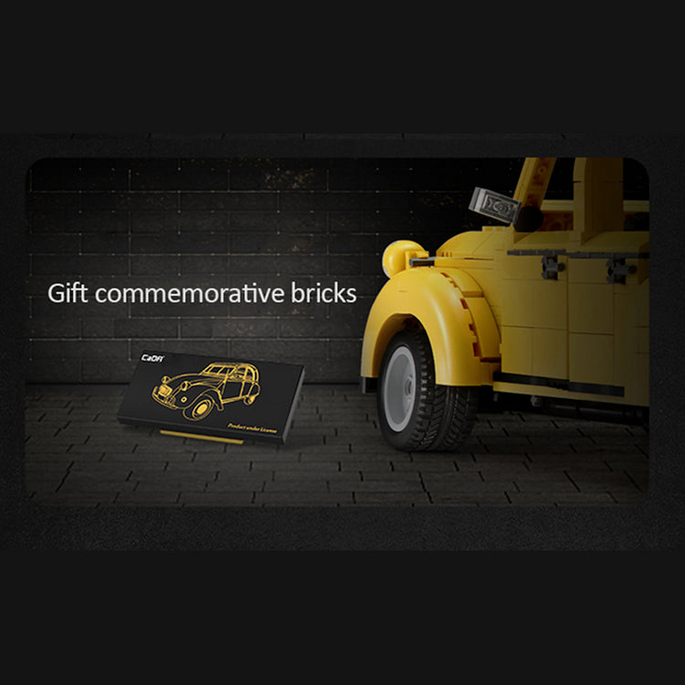 Remote Controlled Citroen 2cv 1238pcs - ENBRIC