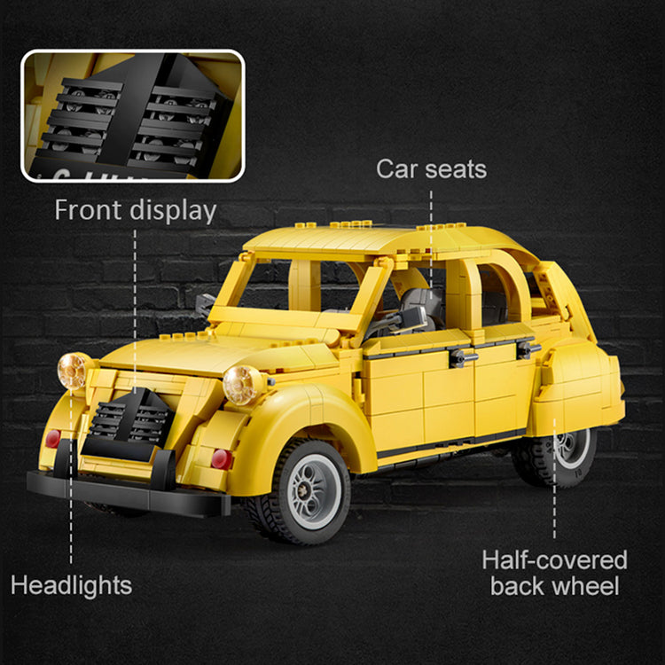 Remote Controlled Citroen 2cv 1238pcs - ENBRIC