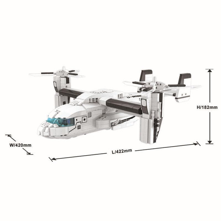 Cargo Plane 1014pcs - ENBRIC