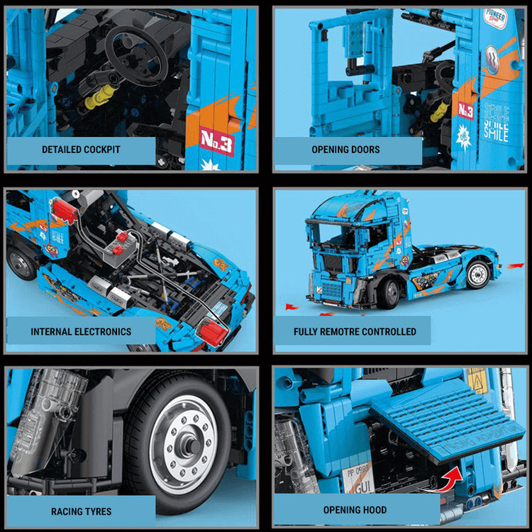 The Ultimate Racing Truck 3654pcs - ENBRIC