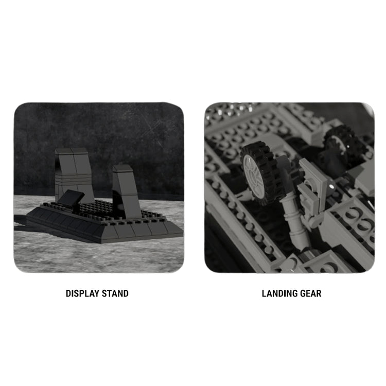 F18 Fighter Jet 1386pcs - ENBRIC