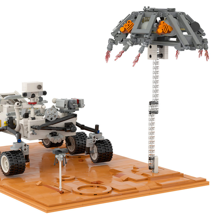 Mars Rover With Mars Base 1621pcs - ENBRIC