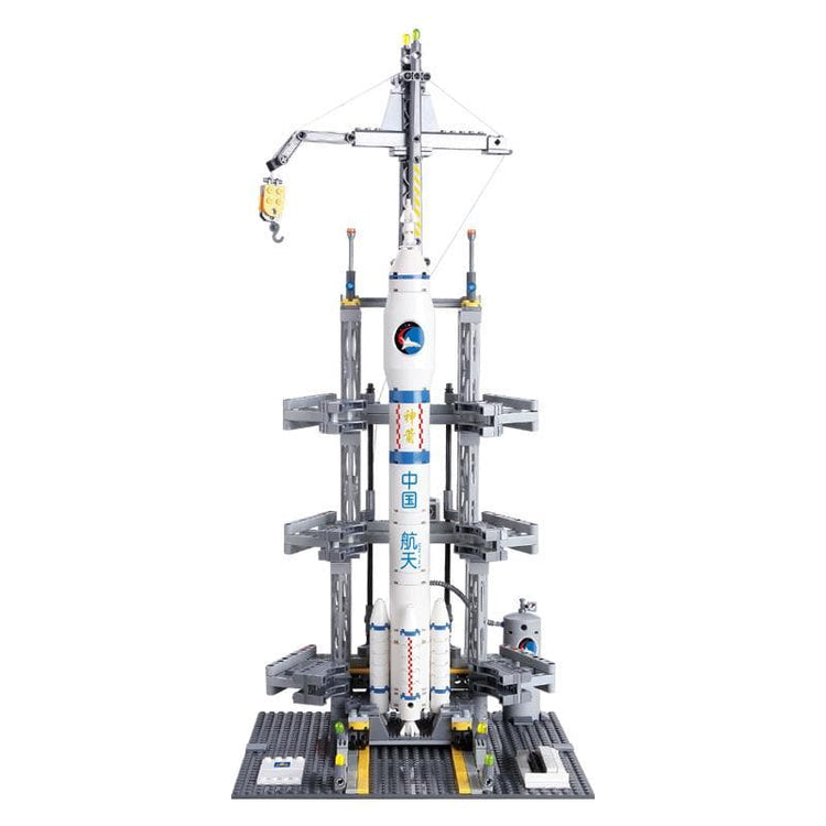 Cz-2f Space Rocket Launch Station 822pcs - ENBRIC