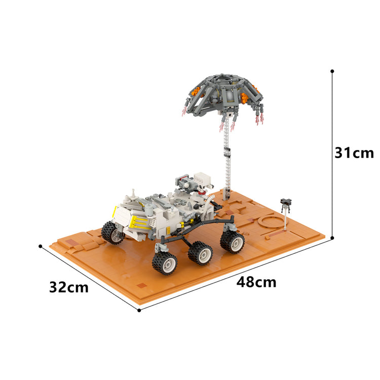 Mars Rover With Mars Base 1621pcs - ENBRIC