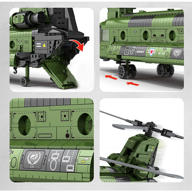 Transport Helicopter 1621pcs - ENBRIC