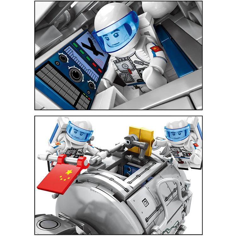 Shenzhou 7 Spacecraft 803pcs - ENBRIC