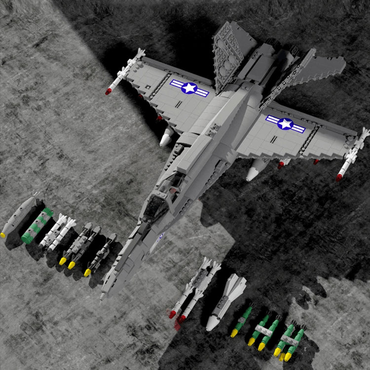 F18 Fighter Jet 1386pcs - ENBRIC