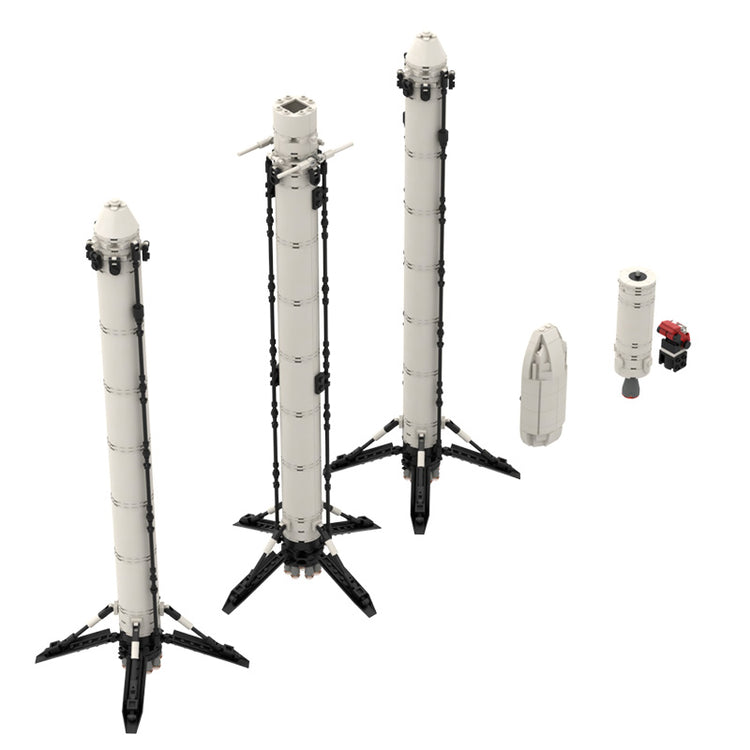 Falcon Heavy Rocket 713pcs - ENBRIC