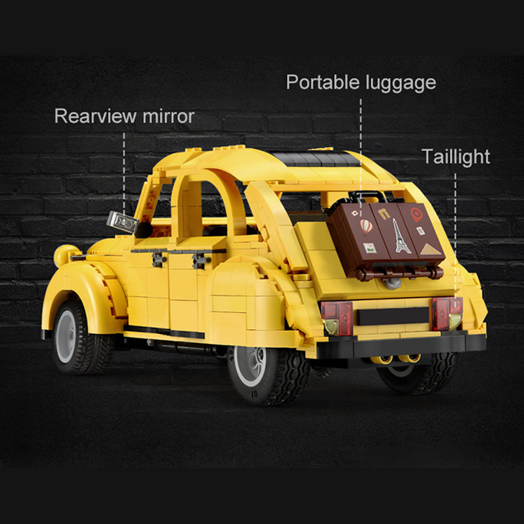 Remote Controlled Citroen 2cv 1238pcs - ENBRIC