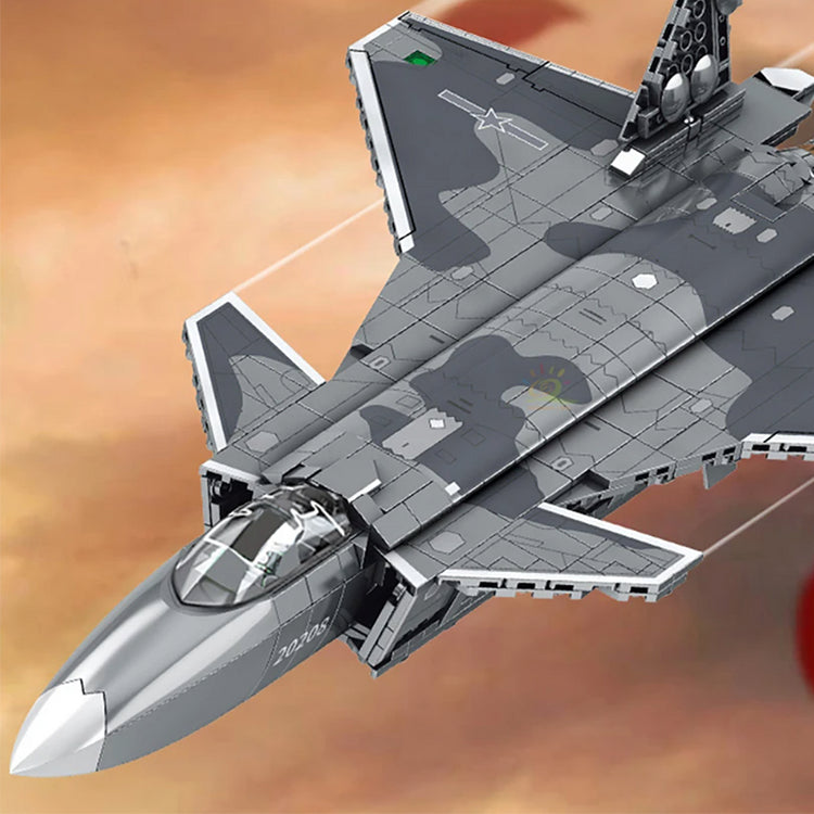 J-20 Fighter Aircraft 774pcs - ENBRIC