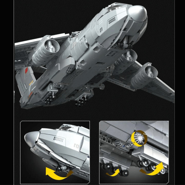 Xi'an Y-20 Cargo Plane 1735pcs - ENBRIC