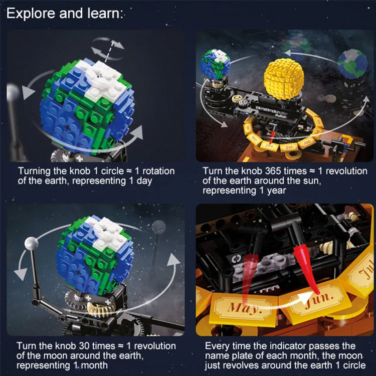 Astrophysics Kinetic Sculpture 864pcs - ENBRIC