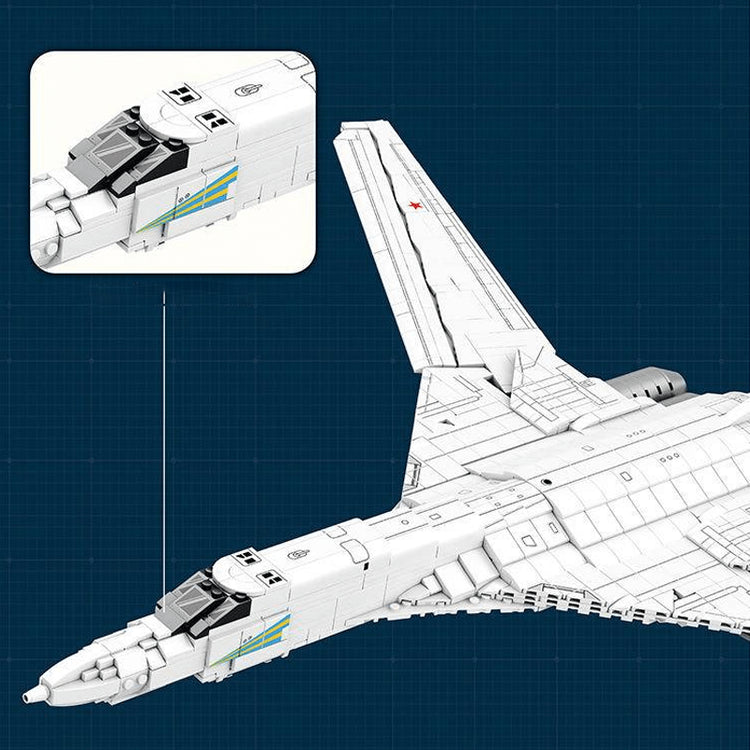 Tu-160 Strategic Bomber 1597pcs - ENBRIC