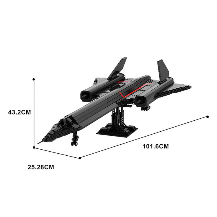 Sr-71 Blackbird 1968pcs - ENBRIC