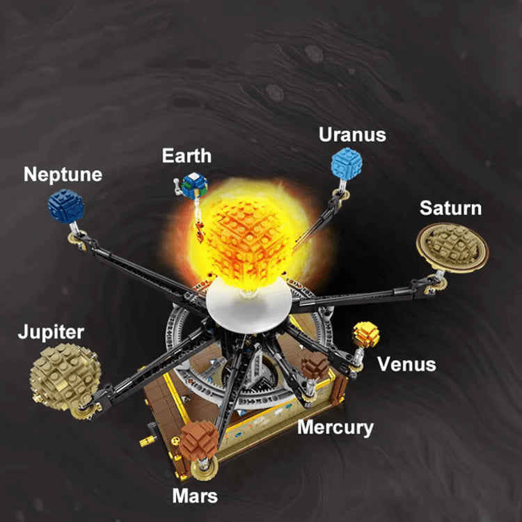 Motorised Solar System 1468pcs - ENBRIC