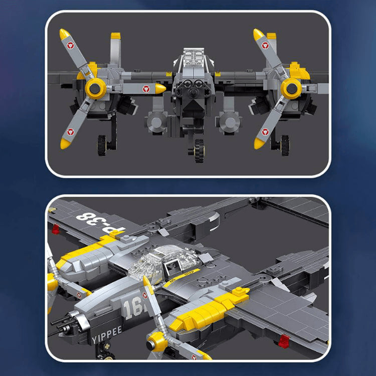 P-38 Fighter 936pcs - ENBRIC