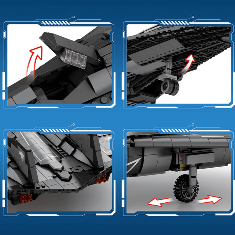 Sr-72 Reconnaissance Aircraft 2070pcs - ENBRIC