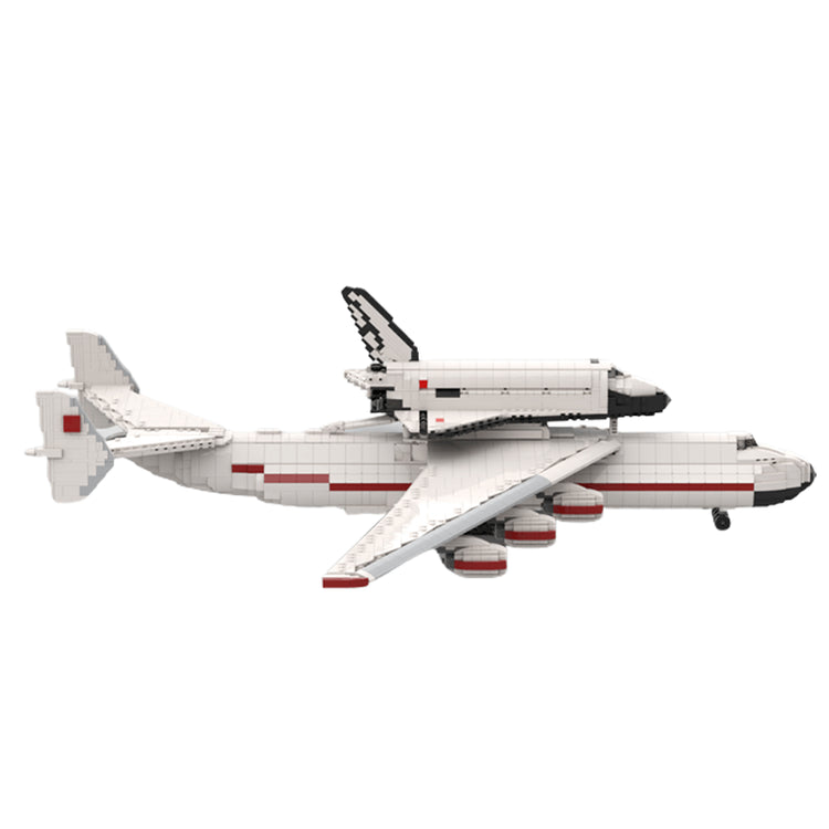 1:110 Buran With Antonov An-225 Carrierplane 4176pcs - ENBRIC