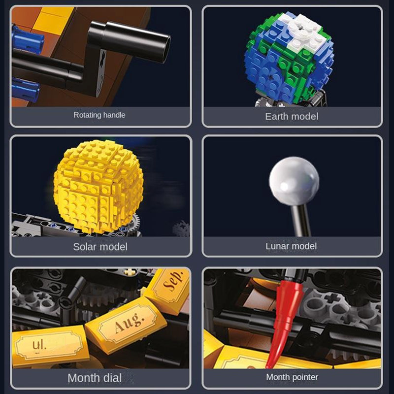 Astrophysics Kinetic Sculpture 864pcs - ENBRIC