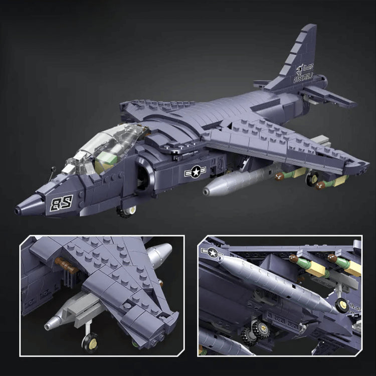 Av-8 Sea Harrier Aircraft 806pcs - ENBRIC