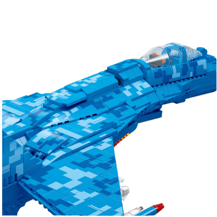 The 63cm Su-35 Fighter 1529pcs - ENBRIC