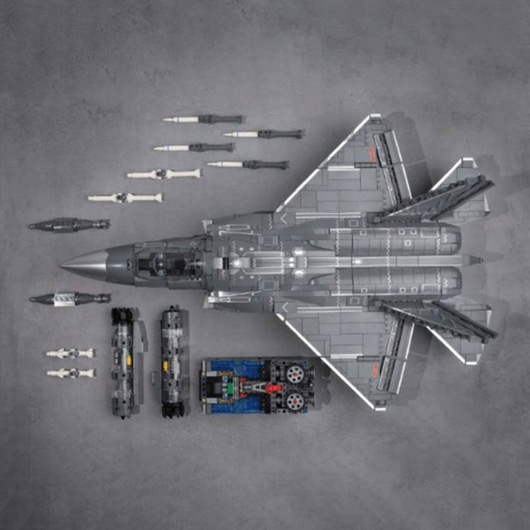 J-35 Stealth Fighter 2635pcs - ENBRIC
