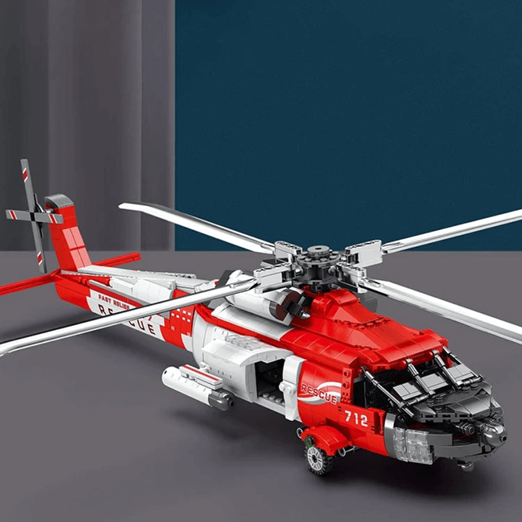 Hh-60j Search And Rescue Aircraft 1136pcs - ENBRIC