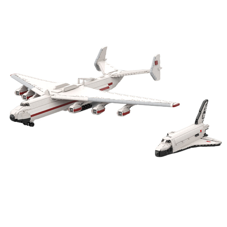 1:110 Buran With Antonov An-225 Carrierplane 4176pcs - ENBRIC