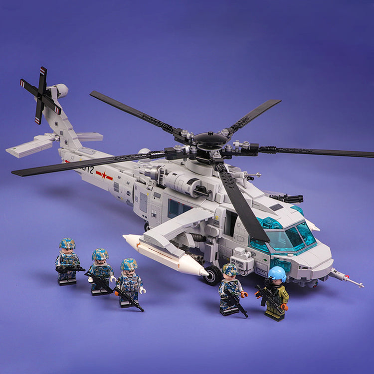 Z-20 Attack Helicopter 934pcs - ENBRIC