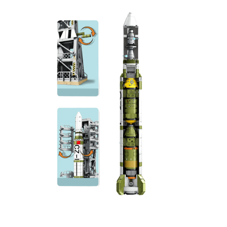 Dongfanghong Satellite Launch Pad 1626pcs - ENBRIC