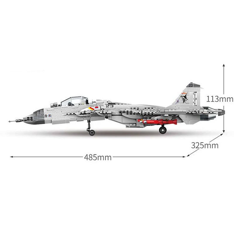 J-15 Fighter Aircraft 1185pcs - ENBRIC