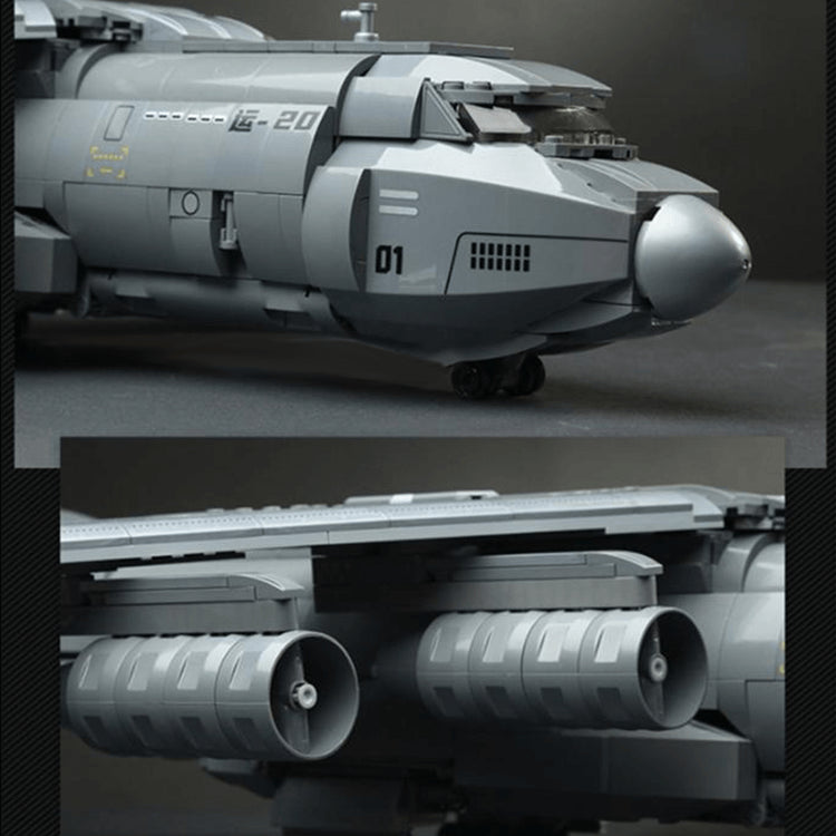 Xi'an Y-20 Cargo Plane 1735pcs - ENBRIC