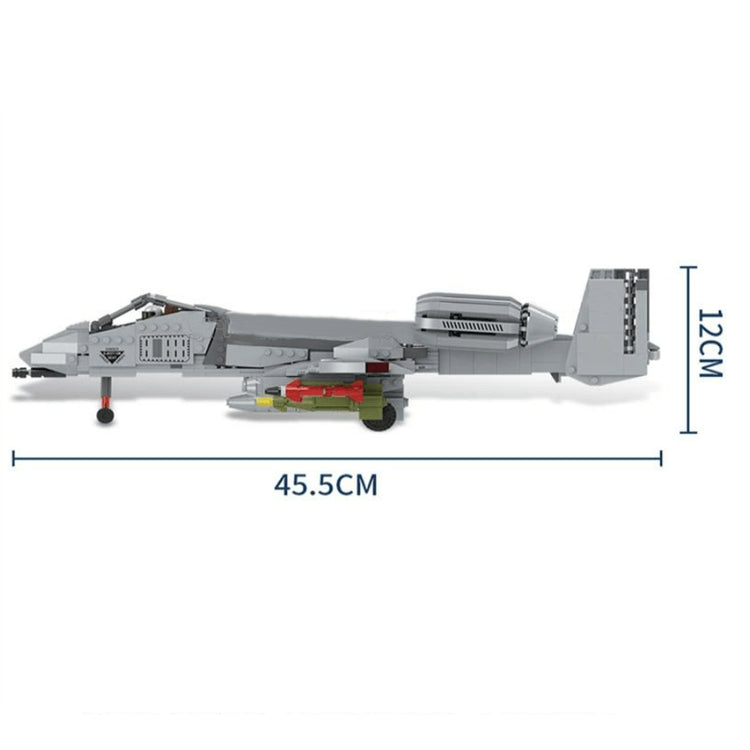 A-10 Ground Attack Aircraft 1049pcs - ENBRIC