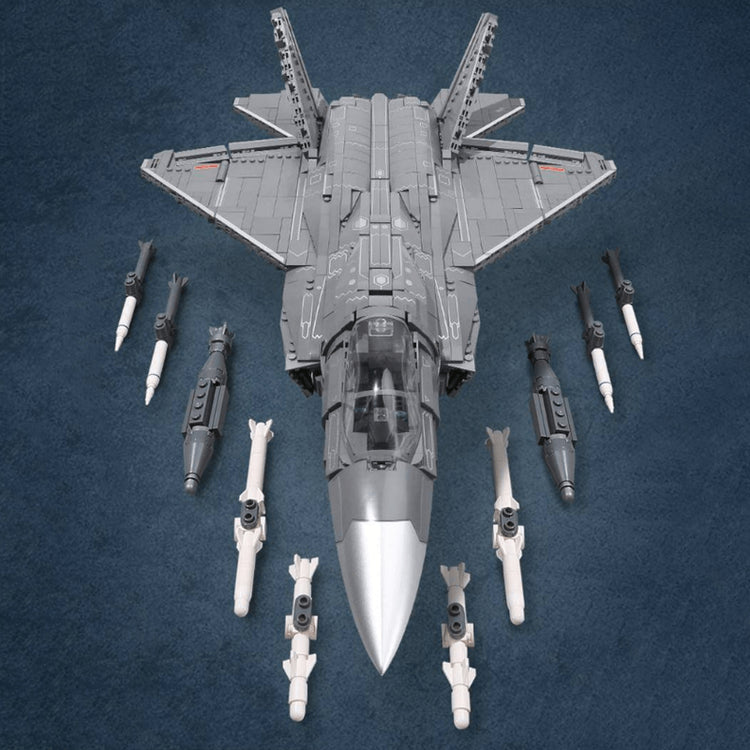 J-35 Stealth Fighter 2635pcs - ENBRIC