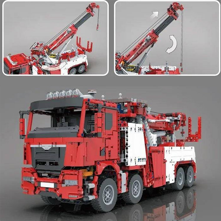 Remote Controlled Fire & Rescue Truck 4419pcs - ENBRIC