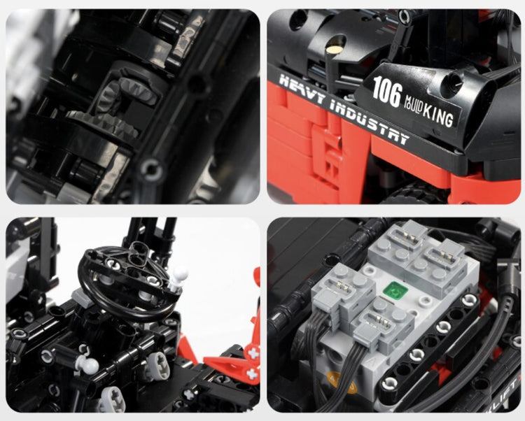 Remote Controlled Forklift 1718pcs - ENBRIC