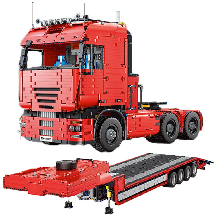 Remote Controlled Truck With Trailer 8193pcs - ENBRIC